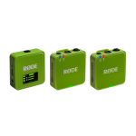 RØDE Wireless GO GEN3 két csatornás vezeték nélküli mikrofon rendszer, zöld RØDE Wireless GO GEN3 két csatornás vezeték nélküli mikrofon rendszer, zöld