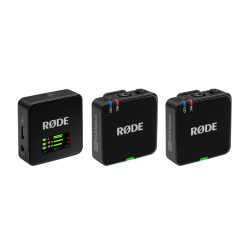 RØDE Wireless GO GEN3 két csatornás vezeték nélküli mikrofon rendszer, fekete
