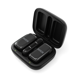 RØDE Wireless Micro-C két csatornás kompakt vezeték nélküli mikrofon (USB-C), fekete