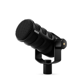 RØDE PodMic USB dinamikus broadcast és podcast mikrofon (XLR / USB), fekete