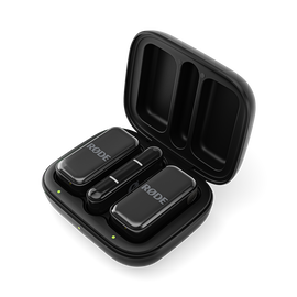 RØDE Wireless Micro-C két csatornás kompakt vezeték nélküli mikrofon (USB-C), fekete