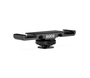 RØDE DCS-1 kettős vakupapucs aljzatú mikrofon és kiegészítő tartó