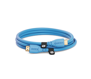RØDE HDMI Cable prémium HDMI kábel, 1.5m, kék