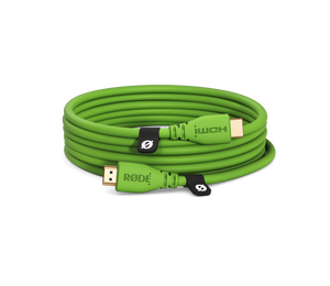 RØDE HDMI Cable prémium HDMI kábel, 3m, zöld