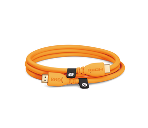 RØDE HDMI Cable prémium HDMI kábel,  1.5m, narancssárga