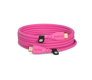 RØDE HDMI Cable prémium HDMI kábel, 3m, rózsaszín
