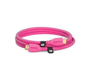 RØDE HDMI Cable prémium HDMI kábel,  1.5m, rózsaszín