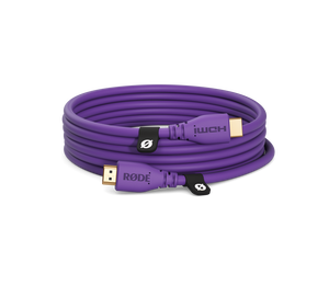 RØDE HDMI Cable prémium HDMI kábel, 3m, lila