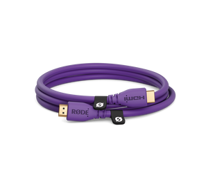 RØDE HDMI Cable prémium HDMI kábel, 1.5m, lila