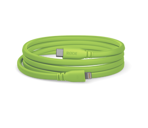 RØDE SC19-G  USB-C - Lightning átalakító kábel, 1.5m, zöld
