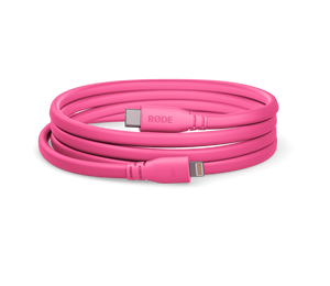 RØDE SC19-P  USB-C - Lightning átalakító kábel, 1.5m, rózsaszín