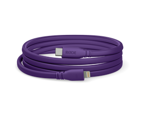 RØDE SC19-PU  USB-C - Lightning átalakító kábel, 1.5m, lila