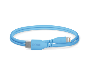RØDE SC21-B USB-C - Lightning átalakító kábel, 0.3m, kék