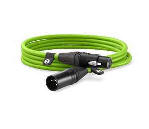 RØDE XLR3M-G prémium XLR mikrofonkábel, 3m, zöld