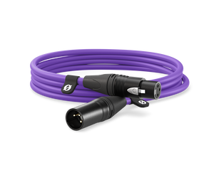 RØDE XLR3M-PU prémium XLR mikrofonkábel, 3m, lila