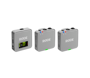 RØDE Wireless GO GEN3 két csatornás vezeték nélküli mikrofon rendszer, szürke
