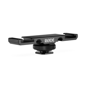 RØDE DCS-1 kettős vakupapucs aljzatú mikrofon és kiegészítő tartó