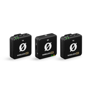 RØDE Wireless ME Dual két csatornás vezeték nélküli mikrofon rendszer, fekete