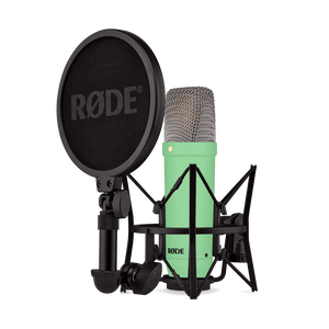 RØDE NT1 Signature Series kondenzátor stúdió mikrofon, zöld