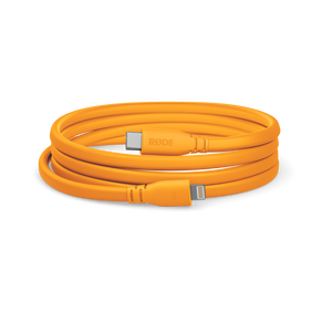 RØDE SC19-O  USB-C - Lightning átalakító kábel, 1.5m, narancssárga