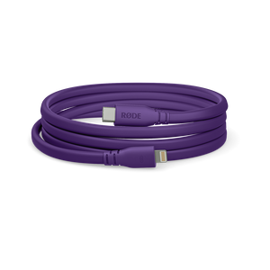 RØDE SC19-PU  USB-C - Lightning átalakító kábel, 1.5m, lila