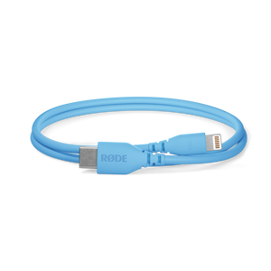 RØDE SC21-B USB-C - Lightning átalakító kábel, 0.3m, kék