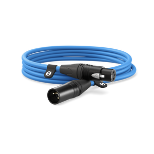 RØDE XLR3M-B prémium XLR mikrofonkábel, 3m, kék