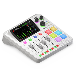 RØDECaster Duo podcast és audio produkciós keverő, fehér