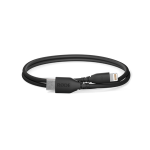 RØDE SC21 USB-C - Lightning átalakító kábel, 0.3m, fekete