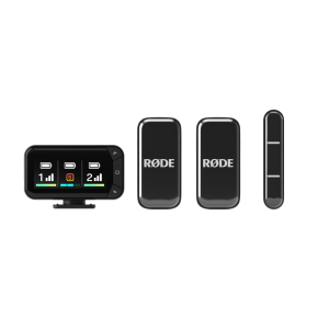 RØDE Wireless Micro Camera Kit két csatornás kompakt vezeték nélküli mikrofon (USB-C), fekete