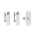 RØDE Wireless Micro-L két csatornás kompakt vezeték nélküli mikrofon (Lightning), fehér RØDE Wireless Micro-L két csatornás kompakt vezeték nélküli mikrofon (Lightning), fehér