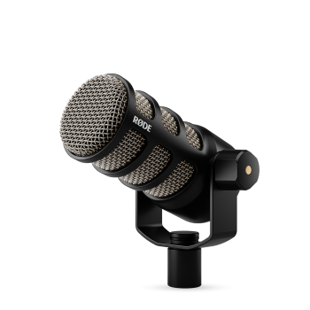 RØDE PodMic dinamikus broadcast és podcast mikrofon, fekete