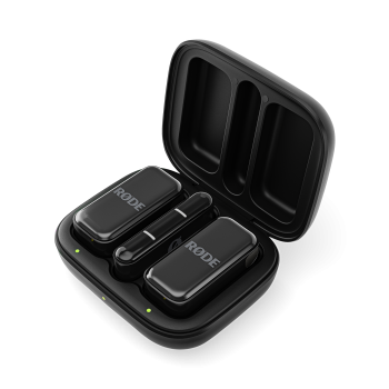 RØDE Wireless Micro-L két csatornás kompakt vezeték nélküli mikrofon (Lightning), fekete