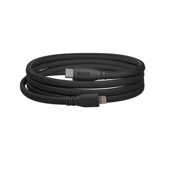 RØDE SC19  USB-C - Lightning átalakító kábel, 1.5m, fekete RØDE SC19  USB-C - Lightning átalakító kábel, 1.5m, fekete