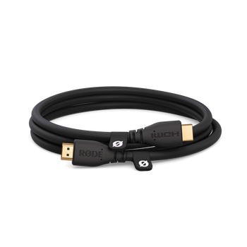 RØDE HDMI Cable prémium HDMI kábel, 1.5m, fekete RØDE HDMI Cable prémium HDMI kábel, 1.5m, fekete