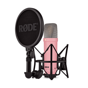 RØDE NT1 Signature Series kondenzátor stúdió mikrofon, rózsaszín