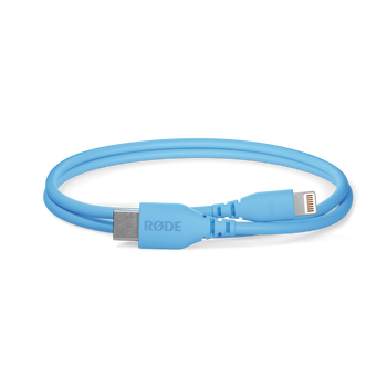 RØDE SC21-B USB-C - Lightning átalakító kábel, 0.3m, kék RØDE SC21-B USB-C - Lightning átalakító kábel, 0.3m, kék
