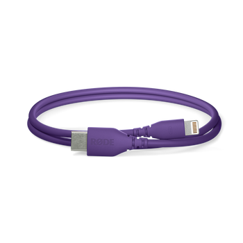 RØDE SC21-PU USB-C - Lightning átalakító kábel, 0.3m, lila RØDE SC21-PU USB-C - Lightning átalakító kábel, 0.3m, lila