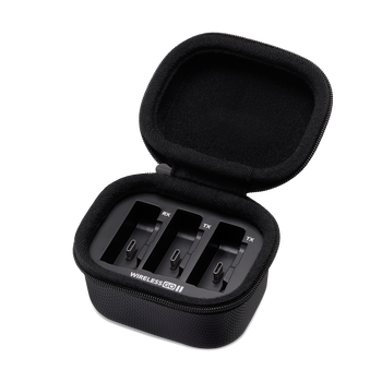 RØDE Charge Case töltő és tartó tok Wireless GO II rendszerhez RØDE Charge Case töltő és tartó tok Wireless GO II rendszerhez