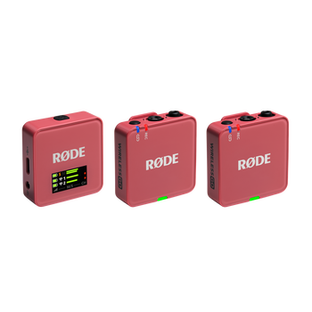 RØDE Wireless GO GEN3 két csatornás vezeték nélküli mikrofon rendszer, rozé RØDE Wireless GO GEN3 két csatornás vezeték nélküli mikrofon rendszer, rozé