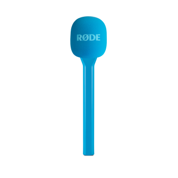 RØDE Interview GO mikrofonfogó nyél vezeték néküli mikrofonokhoz, kék