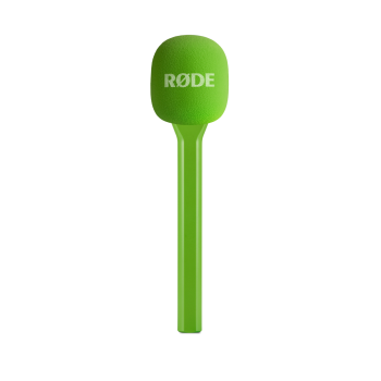RØDE Interview GO mikrofonfogó nyél vezeték néküli mikrofonokhoz, zöld