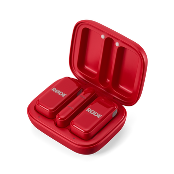 RØDE Wireless Micro-C két csatornás kompakt vezeték nélküli mikrofon (USB-C), piros