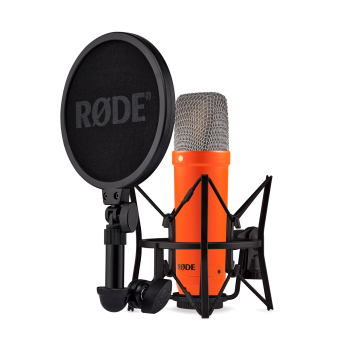 RØDE NT1 Signature Series kondenzátor stúdió mikrofon, narancssárga