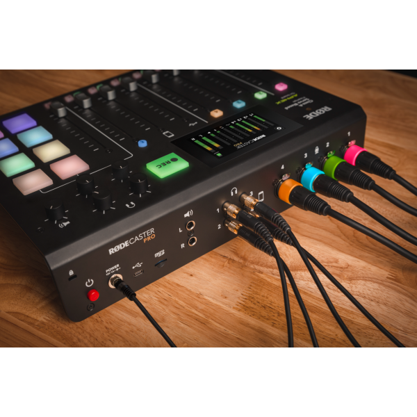 RØDE XLR-ID színjelölő gyűrűk XLR csatlakozóhoz, 8db RØDE XLR-ID színjelölő gyűrűk XLR csatlakozóhoz, 8db