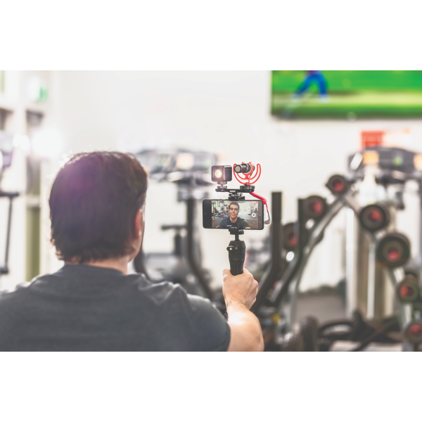 RØDE DCS-1 kettős vakupapucs aljzatú mikrofon és kiegészítő tartó