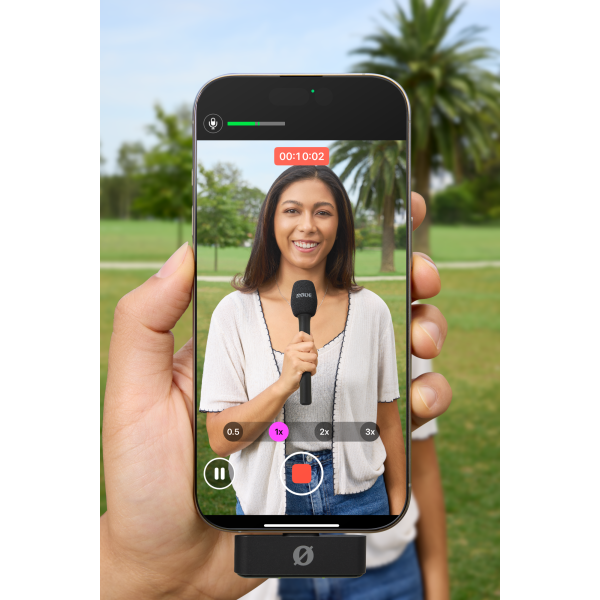 RØDE Interview GO mikrofonfogó nyél vezeték néküli mikrofonokhoz RØDE Interview GO mikrofonfogó nyél vezeték néküli mikrofonokhoz