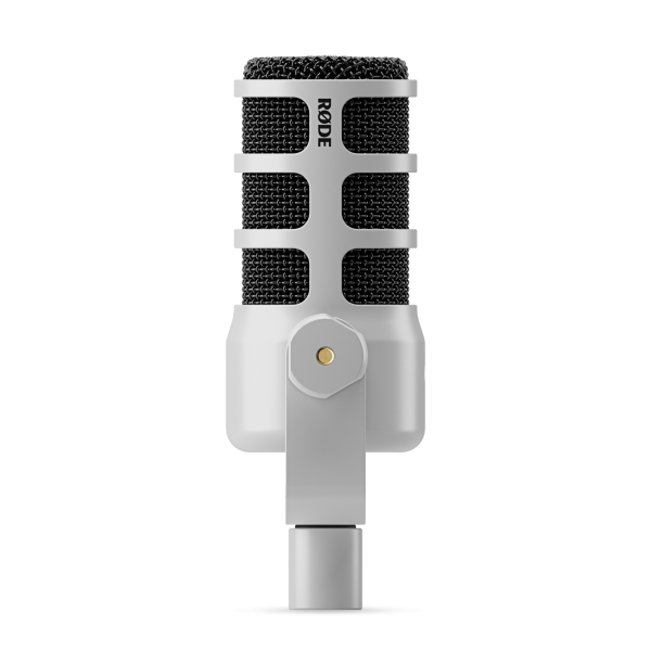RØDE PodMic USB dinamikus broadcast és podcast mikrofon (XLR / USB), fehér