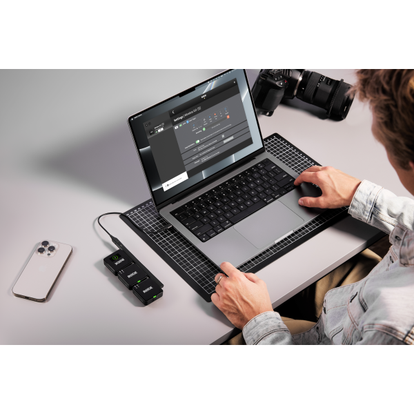 RØDE Wireless GO GEN3 két csatornás vezeték nélküli mikrofon rendszer, fekete RØDE Wireless GO GEN3 két csatornás vezeték nélküli mikrofon rendszer, fekete