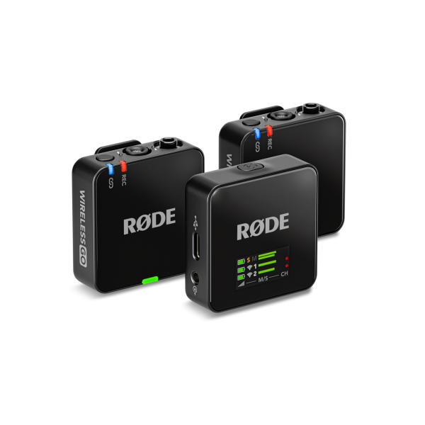 RØDE Wireless GO GEN3 két csatornás vezeték nélküli mikrofon rendszer, fekete RØDE Wireless GO GEN3 két csatornás vezeték nélküli mikrofon rendszer, fekete